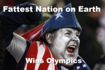 After hearing America won the most medals again
