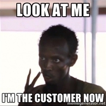 After quitting my retail job I sometime see old coworkers while Im shopping