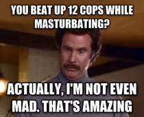 After reading about Oregon man high on meth who beat up  cops while masturbating in a bar