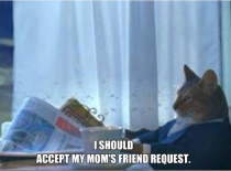 After seeing all the heartwarming posts to peoples mothers on facebook
