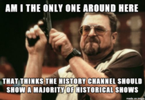 After seeing Good Guy History Channel with almost  upvotes