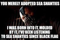 After seeing the rise of sea shanties on Tik Tok