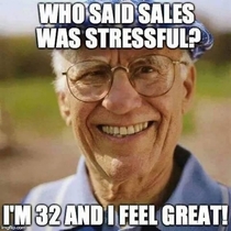 After  years in sales I know this guy well