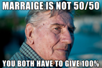 After  years of marraige I submit my own Marraige Advice Grandad