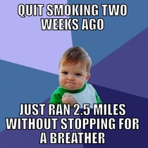 After  years of smoking
