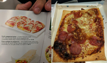 Air Canada Rustic Pepperoni Pizza