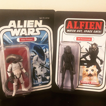 Alfien and xenomorph trooper finally finished