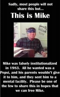 All he wanted was a Pepsi