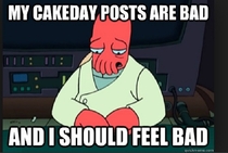 All I wanted was a little cake day love
