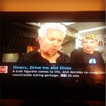 All that and more on this weeks Diners Drive-Ins amp Dives