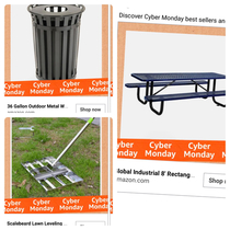 Amazon thinks I own a municipal park and wants me to buy it something nice on Monday