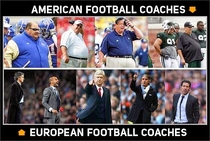 American Football Coaches vs European Football Coaches see the difference