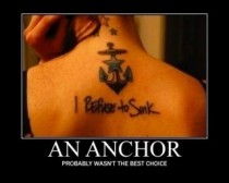 An Anchor that Does Not Sink