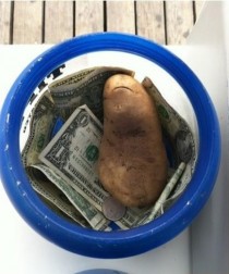 And thus marks the first tip given in the form of a potato