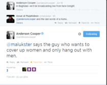 Anderson Cooper takes no shit