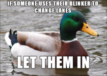 Another side to the blinker issue