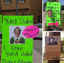 Anyone down for a Yard Sale