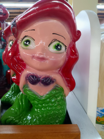 Ariel has seen some shit