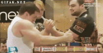 Arm wrestler vs Body builder