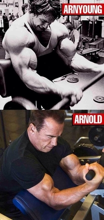 Arnold Schwarzenegger just posted this on facebook