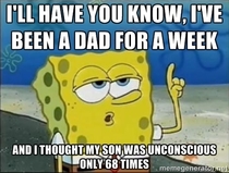 As a brand new dad