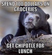 As a college student I do this way too often