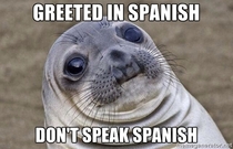 As a Mexican going into a Mexican restaurant