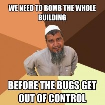 As a Muslim I totally felt like this guy when I was on the phone with pest control company 
