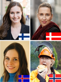 As a Norwegian I find this absolutely fabulous Nordic Prime Ministers