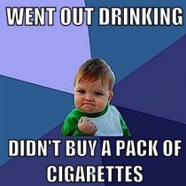 As a person who just quit smoking this was a really big deal to me