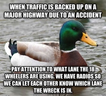 As a trucker people in cars really need to pay attention to this