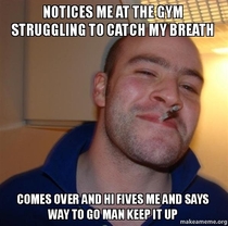 As an over weight guy at the gym this guy helped me more than he knows