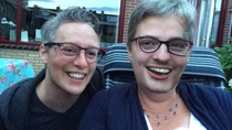 As it turns out face swapping my husband and mother turns them into an old lesbian couple