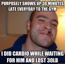 As someone who has a hard time losing weight my friend had a stroke of genius to help me out
