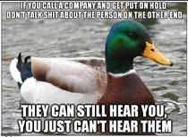As someone who works in a call centre