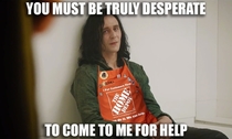 Asking a Home Depot Employee for Advice