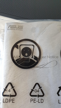 ASUS dont tell me how to enjoy myself