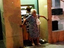 ATM security level Grandma
