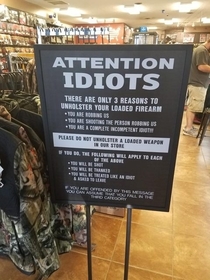 Attention idiots