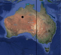 Australia is basically a dog staring into ocean and a cat puking