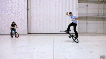 Awesome flatland skills bro but can we goits getting late