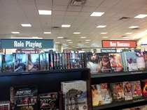 Awww Barnes and Noble is trying to help set up nerds with women D