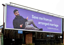 Bachelor used billboard to find a wife to save me from an arranged marriage