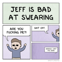 Bad at swearing 