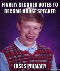 Bad Luck Eric Cantor