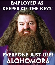 Bad Luck Hagrid - the worst example of a made-up job ever