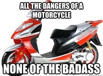 Bad luck moped drivers