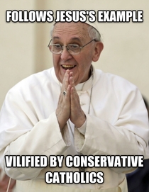 Bad Luck Pope Francis