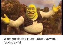 Bad presentation