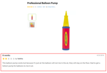 Balloon pump walmart review